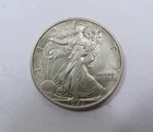 WWII USA Walking Liberty Half 90% Silver 50 Cents 1943 VF-XF VERY SCARCE