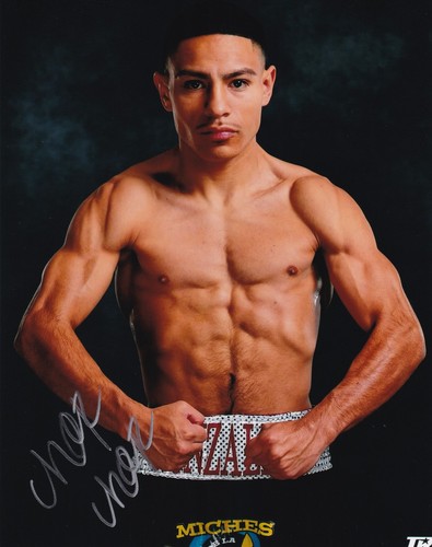 ALBERT CHOP CHOP GONZAL SIGNED AUTO'D 8X10 PHOTO FEATHERWEIGHT TOP RANK RGBA C - Picture 1 of 2