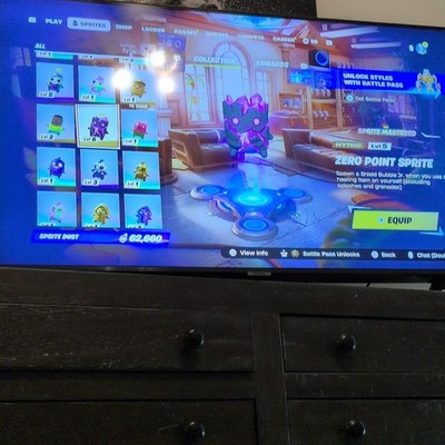 Fortnite Mythic Zero Point Sprite In-Game Cosmetic Virtual Item LVL 5