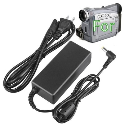 AC Power Adapter Charger Cord For Canon Camcorder ZR80 ZR85 ZR90 PSU Mains