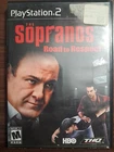 The Sopranos Road to Respect PS2 Original Box Art & Manuel No Game