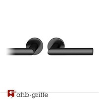 Fsb TüRgriff 1076 Rosette Asl® Schwarz Matt, äHnlich Ral 9005 Pz TüRdrüCker