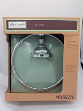 Allen Roth Towel RingChrome Round Bar Vanity Hand Raleigh New