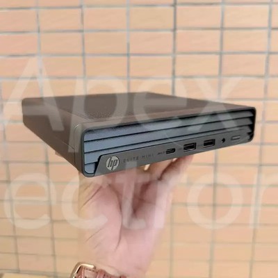 HP EliteMini 800G9 DM Desktop barebone system with Dual M.2 Support for 12-14th