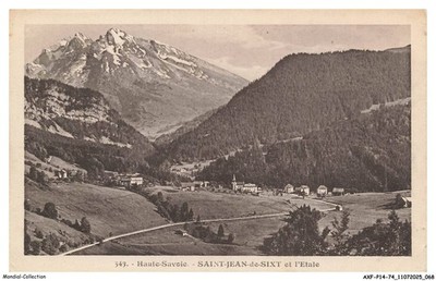 AXFP14-0983-74 - SAINT-JEAN-DE-SIXT Und Das Etal - Panorama