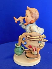 THE ARTIST Hummel #304, RARE TMK4 Mark, 5 3/8" Tall Vibrant MINT and Stunning