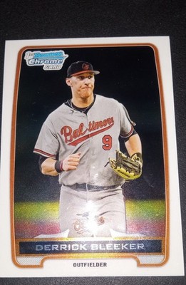 2012 Bowman Draft Picks & Prospects - Chrome Draft Picks Derrick Bleeker...