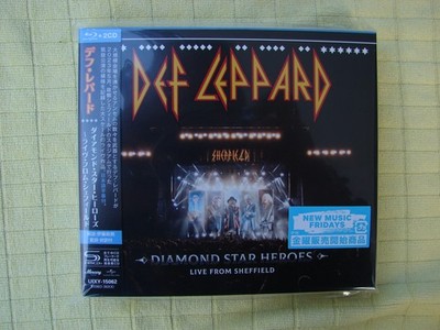 Def Leppard Diamond Star Heroes Live...(Blu-ray+2SHMCD)Japan Import+Bonus Poster