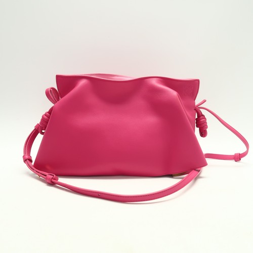 Loewe Flamenco Pink Leather Shoulder Bag T10392289