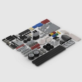 514Pcs MOC Building Blocks Bricks Parts Pack fit for Robot EV3 45544 Core Set EV