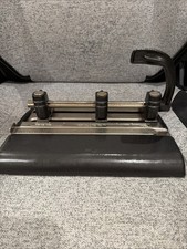 1984 Master Products MFG Co Model 1325B 3-Hole Punch Heavy Duty Industrial