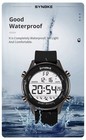 Ultra-Thin Large Dial Sports Digital Watch Waterproof Luminous Mens Womens Watch — photo 6