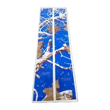 12 Pack 7" Arrow Wraps: Blue Dominant DNA Camouflage Camo: Vinyl Stickers
