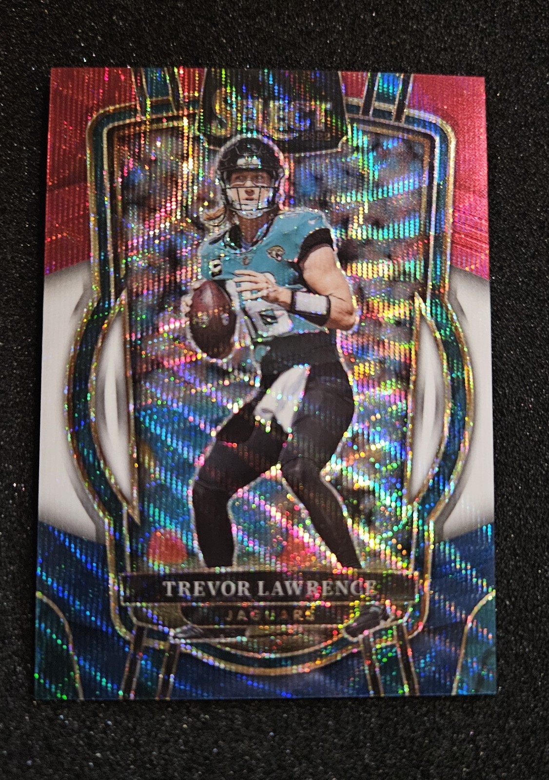 2022 Panini Select - Club Level Trevor Lawrence #254 Tri-Color Prizm /149