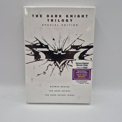 The Dark Knight Trilogy -Special Edition (DVD 4 Disc Set, 2016) With Art Booklet