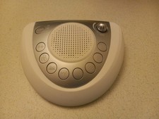 Sleep 8 Sound Therapy System White Noise Machine Timer Adjustable Volume WORKS