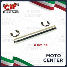 PERNO Ø 14 mm. CON SEEGER CAVALLETTO CICLOMOTORI PIAGGIO SI 50 - CIAO PX 50 - BR