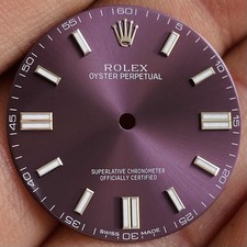 Rolex Purple Dial For Oyster Perpetual 36mm Model Ref 116000 & 116034