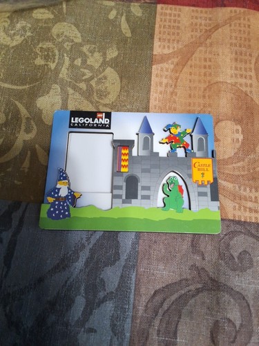 Legoland California Castle Hill Refrigerator Magnet 1999 Picture Frame