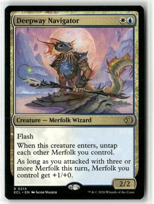 MTG Deepway Navigator R Lorwyn Eclipsed 214 Regular NM