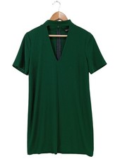 ZARA WOMAN Abito a maniche corte Donna Abito Taglia IT 40 verde stile casual