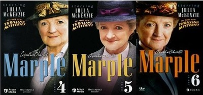 Agatha Christie's Miss Marple Complete Series 4,5,6 Gearldine McEwan - FREE SHIP