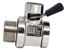 EZ Drain Oil Valve 22mm-1.5 Medium Body Valve EZ-7B
