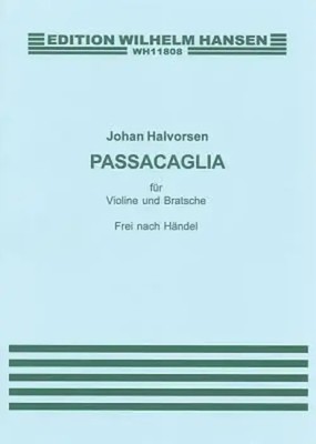 George Frederick Handel | G.F. Handel/Johan Halvorsen: Passacaglia in G Minor...