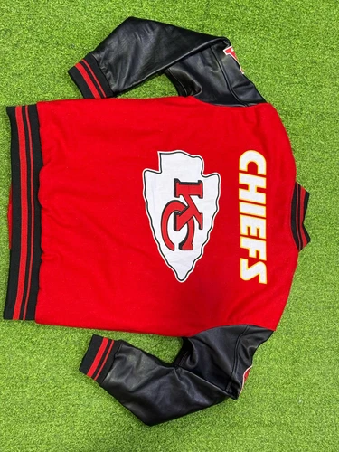 Kansas City Chiefs JH Design Baseball Jacket