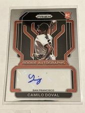 2022 Panini Prizm - Rookie Autographs Camilo Doval #RA-CD  (AU, RC)