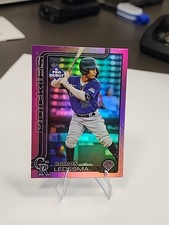BAIRON LEDESMA 2025 TOPPS PRO DEBUT FUCHSIA FOIL ROCKIES /199
