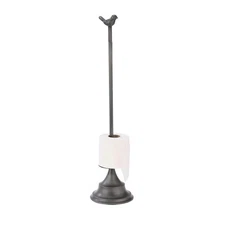 Little Bird Metal Toilet Paper Holder - Gray Gray