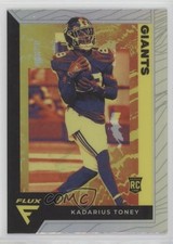 2021 Panini Chronicles Flux Rookies Silver Prizm Kadarius Toney #FX-14 2l4
