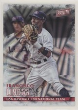 2016 Panini Black Friday Angular 42/50 Francisco Lindor #23 o7m