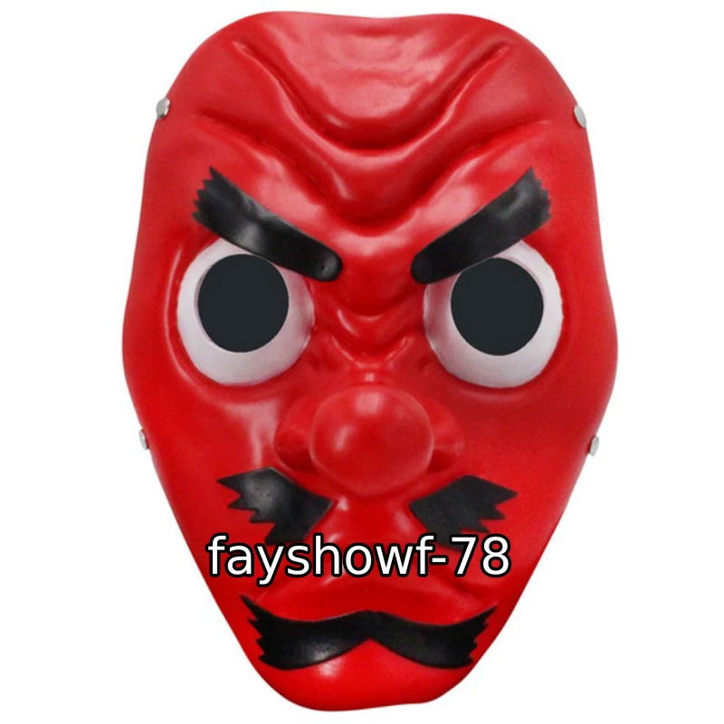 Demon Slayer Mask Kimetsu no Yaiba Urokodaki Sakonji Halloween Cosplay Prop Gift - Image 2 of 4