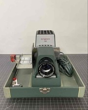 Vintage Argus 300 Sea Foam Green Slide Projector w/ Hard-Case - Powers On
