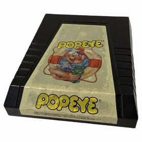 Popeye (ColecoVision) Cartridge CLEANED & TESTED