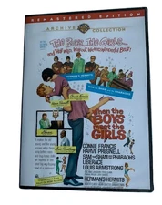 When The Boys Meet The Girls DVD Remastered Connie Francis Harve Presnell Comedy
