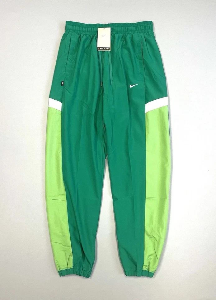 Nike Icon Woven Basketball Trousers Green - Size Medium - FZ0250-365