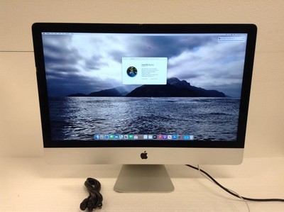 Apple A1419 iMac 27'' Retina 5K i7 4GHz 2014  w/32GB, 512GB, M395X WORKING READ
