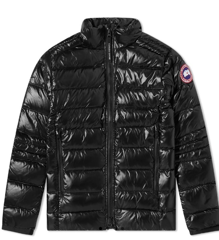 Canada Goose Men's Crofton Puffer Jacket Medium Black BNWT Authentic image 5