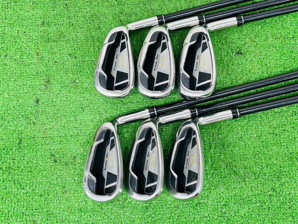 Power Bilt V1 Citation Iron Set 7-9+PW+AW+SW RH Citation Regular Graphite EL2391 - Image 2 of 4