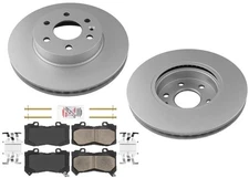 Carbon Performance Disc Brake Rotors Brake Pads Fits Chevrolet Colorado 15-20