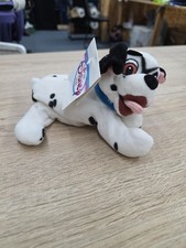 Disney Store 101 Dalmatians Lucky Beanie Bean Bag Plush Stuffed Animal Toy 8  