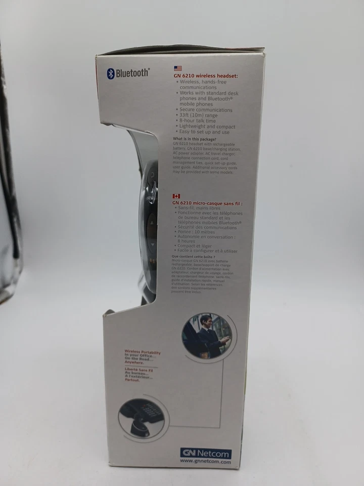 GN Netcom # GN-6210 Bluetooth Wireless Headset Version C - NEW - Image 2 of 4