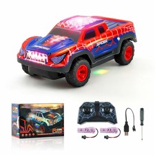 Spider RC Car for Kids, Remote Control Car with Color-Changing LED Body Lights,