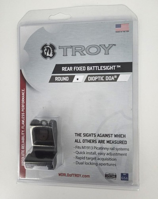 #ad Troy Fixed Rear Sight Black OV011010 $57.99