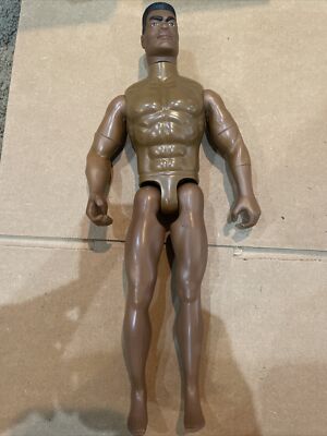 HASBRO 1992 GI JOE 11.5 inches tall black scar face action figure