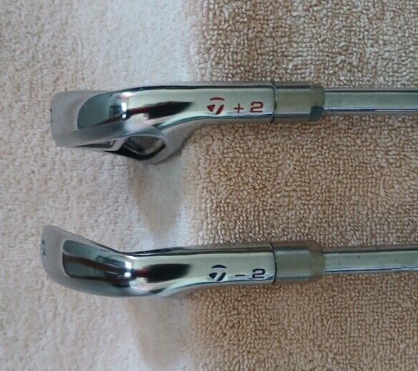 TZ GOLF - TaylorMade R9 TP SINGLE Demo 6 Irons, Stiff Flex Steel