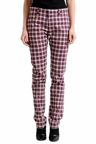 Dsquared2 Multi-Color Checkered Women's Casual Pants US 6 IT 42 - Picture 1 of 4